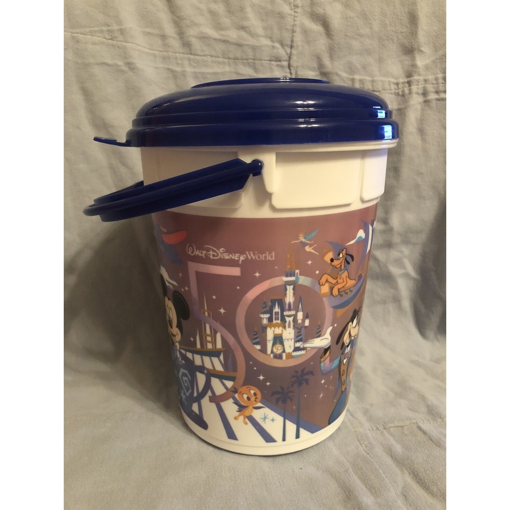 NEW Walt Disney World 50th Anniversary Celebration Popcorn Bucket‎